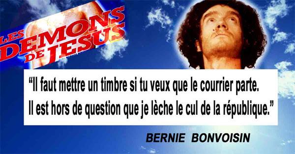 Bernie Bonvoisin Les Demons De Jesus Citation Culturesco
