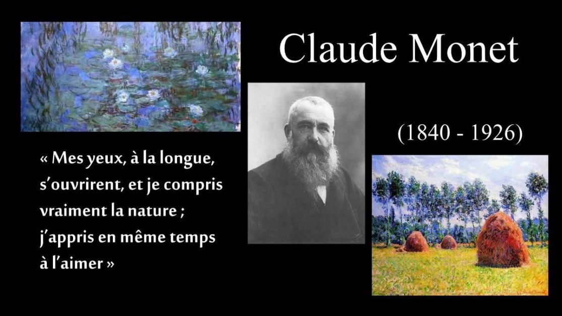 Le Peintre Claude Monet Impressionnisme Et Nympheas Culturesco