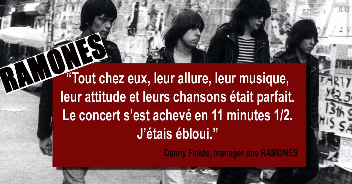 Les Ramones Il Etait Une Fois Les Debuts Punk Culturesco