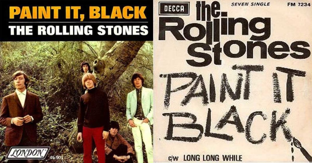 Paint It Black Des Rolling Stones Aftermarth Printemps 1966 Culturesco   Paint It Black The Rolling Stones 1068x558 